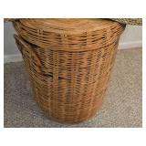 Set of 3 Decorative Woven Baskets with Handles