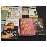 Book Collection: Interior Design, Financial Advice, and More