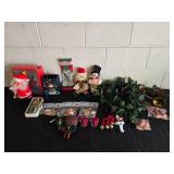 Assorted Christmas Decorations Lot
