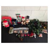 Assorted Christmas Decorations Lot