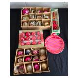 Assorted Vintage Christmas Decorations and Ornaments