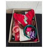 Assorted Vintage Christmas Decorations and Ornaments
