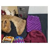Lot of Winter Clothing Accessories - Gloves, Hats, Booties, and More