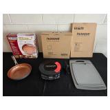 NuWave Induction Cookware & Cutting Board Set
