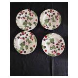 Floral Dinnerware Set & Northwest Airlines Memorabilia