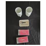 Floral Dinnerware Set & Northwest Airlines Memorabilia