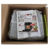 NuWave Brio 15.5Q Air Fryer/Grill/Rotisserie Oven with Cutting Board