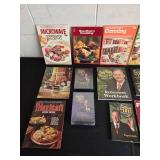 Assorted Lot of Cookbooks and Financial Guides