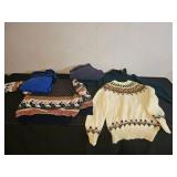 Assorted Lot of Sweaters Approx SZs between L - XXL