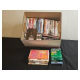 Assorted DVD and VHS Collection with Yoga Fitness DVDs