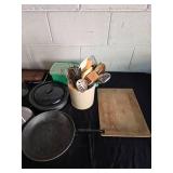 Assorted Kitchenware and Utensils Lot