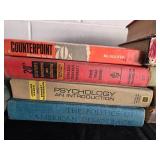 Lot of Vintage and Classic Books with Green Fabric Items