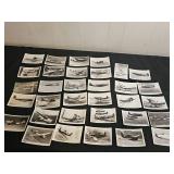 Lot of Vintage Aviation Postcards Featuring Historical Aircraft