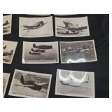 Lot of Vintage Aviation Postcards Featuring Historical Aircraft