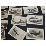 Lot of Vintage Aviation Postcards Featuring Historical Aircraft