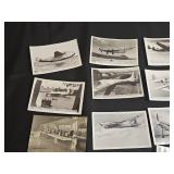 Lot of Vintage Aviation Postcards Featuring Historical Aircraft