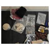 Assorted Jewelry Making Supplies and Tools