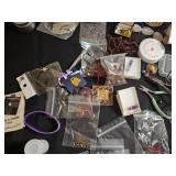Assorted Jewelry Making Supplies and Tools