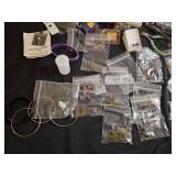 Assorted Jewelry Making Supplies and Tools