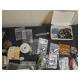 Assorted Jewelry Making Supplies and Tools