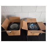 Lot of 2 Health-Mor HEPA Air Filters 8"