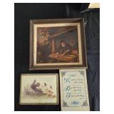 Assorted Framed Artwork and Prints Lot