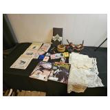 Assorted Vintage Collectibles and Magazines Lot