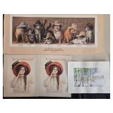 Assorted Art Prints and Posters Collection