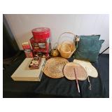 Assorted Home Decor and Treats Lot
