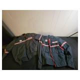 Lot of 2 Honeywell Work Jackets with Reflective Stripes