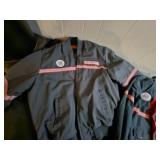 Lot of 2 Honeywell Work Jackets with Reflective Stripes