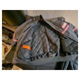 Lot of 2 Honeywell Work Jackets with Reflective Stripes