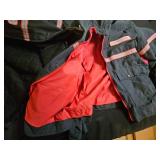Lot of 2 Honeywell Work Jackets with Reflective Stripes