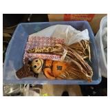 Lot of Assorted Holiday Decorations and Gift Bags