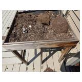 Wooden Raised Garden Planter Bed with Soil