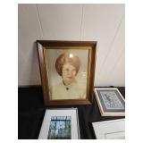 Lot of 4 Framed Artwork Pieces