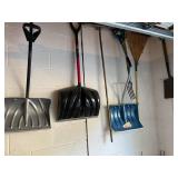 Lot of Garden and Snow Removal Tools