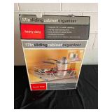 17-Inch Sliding Cabinet Organizer