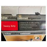 17-Inch Sliding Cabinet Organizer
