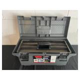 Rubbermaid Roughneck Tool Box with 2 Tray Design