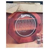 Wall Mounted Spice Cabinet