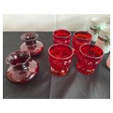 Vintage Holiday and Floral Dinnerware Set