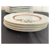 Vintage Holiday and Floral Dinnerware Set