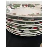 Vintage Holiday and Floral Dinnerware Set