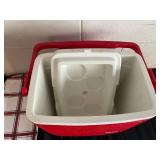 Lot of Igloo Legend 24 Cooler with Food Containers and Tray