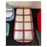 Lot of Igloo Legend 24 Cooler with Food Containers and Tray