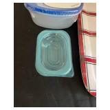 Lot of Igloo Legend 24 Cooler with Food Containers and Tray