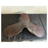 Vintage Leather Horse Saddle