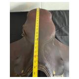 Vintage Leather Horse Saddle