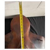 Vintage Leather Horse Saddle